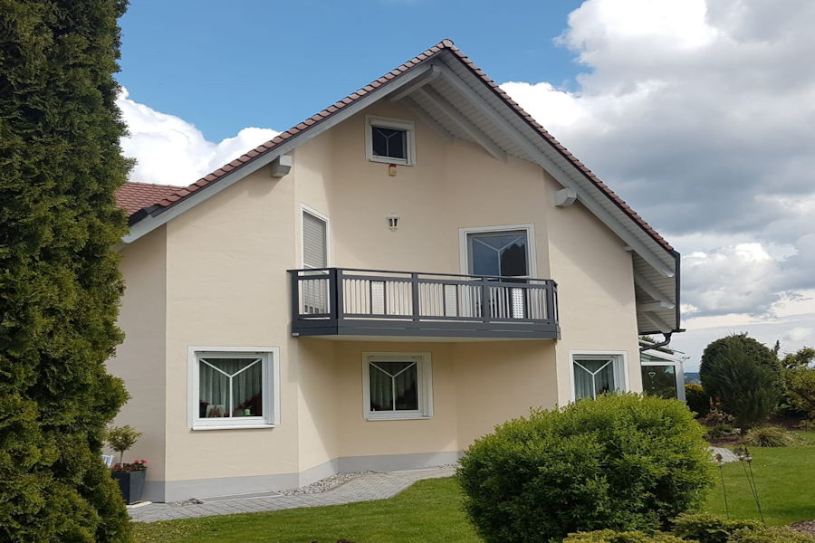 Alu-Balkon - Modell Fleinhausen 01