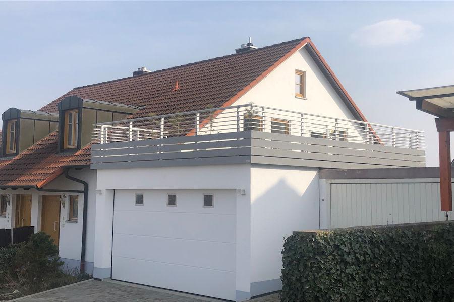 Alu-Balkon - Modell Reisensburg 01