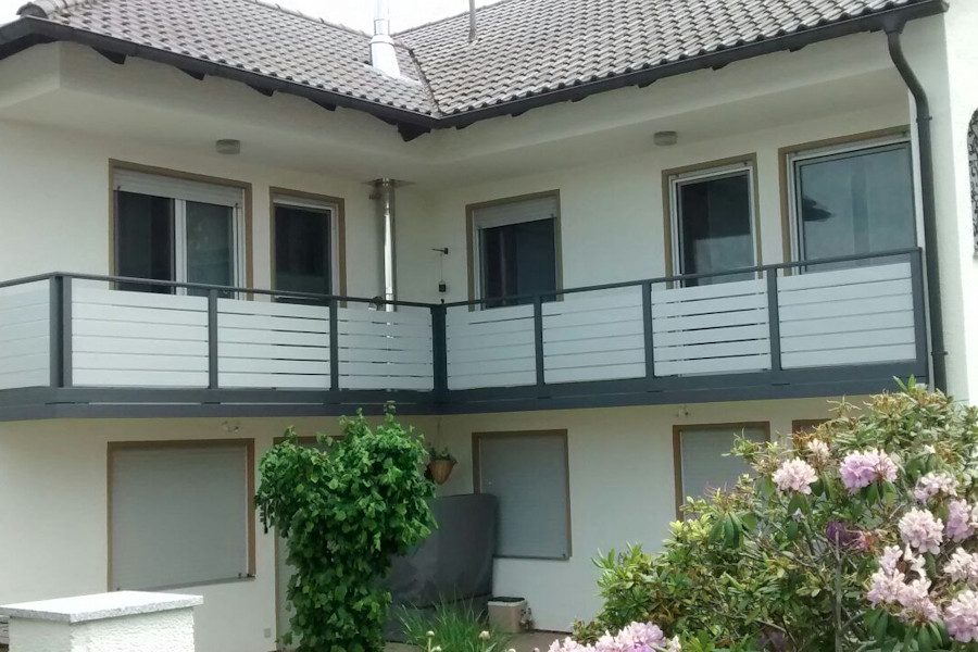 Alu-Balkon - Modell Steinekirch 01