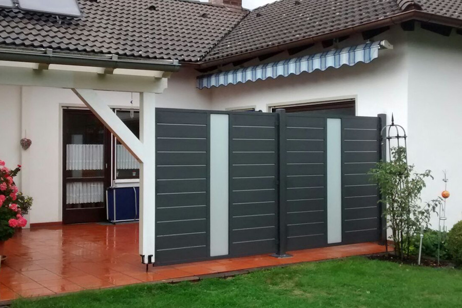 Sichtschutzerneuerung - Beispiel 1